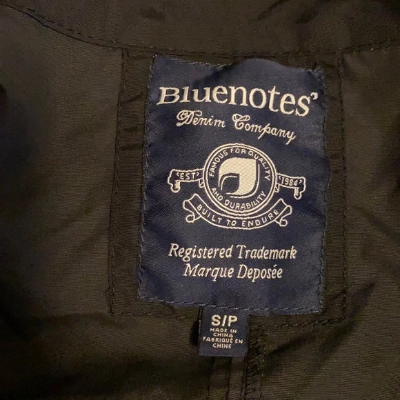 Bluenotes Denim black men’s spring jacket Sz S - Picture 5 of 11